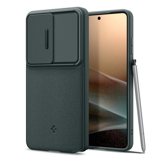 Spigen Husa Optik Armor Samsung Galaxy S26 Ultra Abyss Green