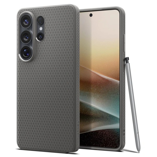Spigen Husa Liquid Air Samsung Galaxy S26 Ultra Marble Gray