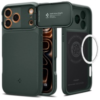Spigen Husa Optik Armor MagSafe iPhone 17 Pro Max Abyss Green