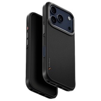 Uniq Husa Keva Edge Aramid MagClick iPhone 17 Pro Negru