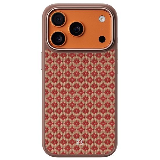 Benks Husa Armor Pro Armor Grid Kevlar Magsafe iPhone 17 Pro Portocaliu