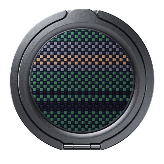 Benks Inel Magnetic stand pentru telefon Kevlar ArmorPop Verde