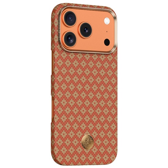 Benks Husa Armor Air Armor Grid Fortune Kevlar Magsafe iPhone 17 Pro Max Portocaliu