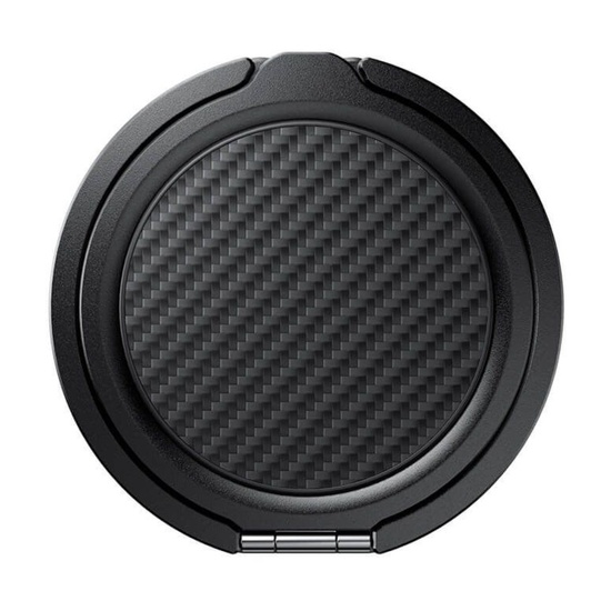 Benks Inel Magnetic stand pentru telefon Kevlar 600D ArmorPop Negru
