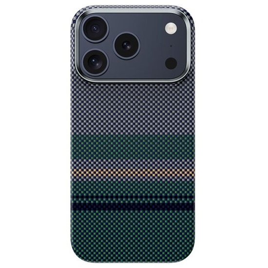 Benks Husa Armor Air Aurora Kevlar Magsafe iPhone 17 Pro Verde