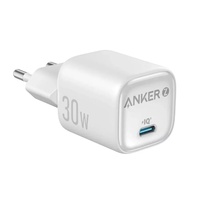 Anker Incarcator Retea 30W, Zolo, Fast Charger, 1 x USB-C, Alb