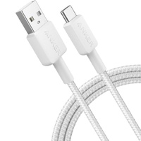 Anker Cablu USB-A la Type-C 0.9 m, rata transfer 480 Mbps, Alb