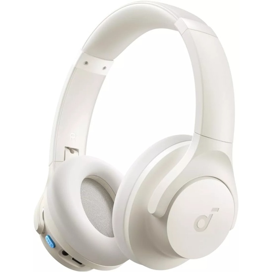 Anker Casti Bluetooth Over-Ear Soundcore Q11i Hi-Res Audio, Autonomie 60 ore, Bluetooth 5.3, Alb