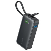 Anker Acumulator extern Nano 10.000mAh, 30W, QC+PD, 1 x USB-A, 2 x USB-C, Negru