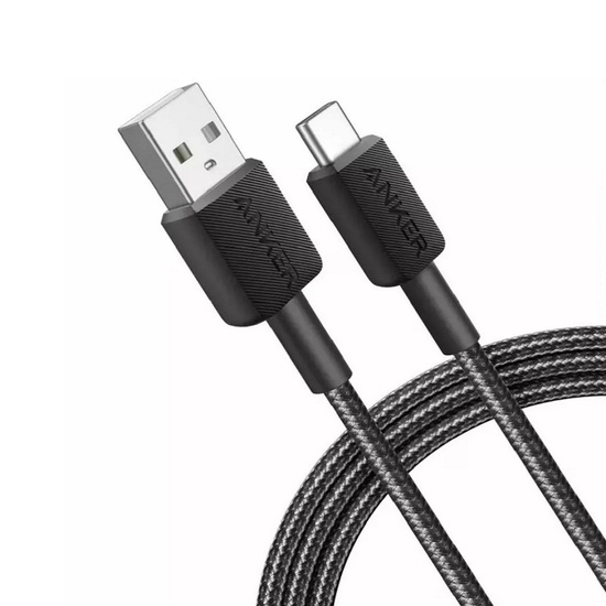 Anker Cablu 322 USB-A la Type-C 18W, 0.9m, Negru