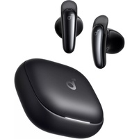 Anker Casti True Wireless Soundcore Liberty Buds Semi in-ear, Bluetooth 6.1, durata baterie pana la 30 ore, ANC adaptiv Negru