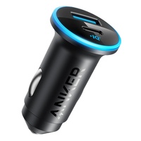 Anker Incarcator Auto 323 52.5W, 3A, 1 x USB-A , 1 x USB-C, Negru