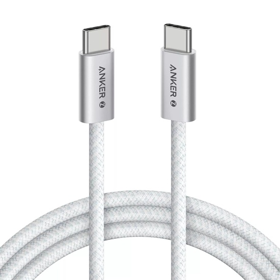 Anker Cablu Zolo Type-C la Type-C 240W, Fast Charge, 1m, Alb