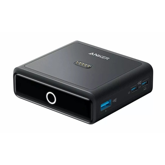 Anker Incarcator Retea pentru baterii externe ,100W, 4 porturi, GaN, Prime Negru