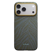Pitaka Husa Breath of Veins Aramida Magsafe iPhone 17 Pro Max Dive Green