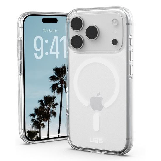 UAG Husa Scout Clear MagSafe iPhone 17 Pro Ice White