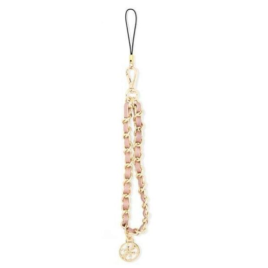 Guess Snur / Pandantiv telefon Chain Charms Auriu