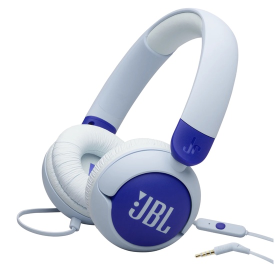 JBL Casti pentru copii JR 320, cu microfon incorporat, Albastru