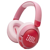 JBL Casti pentru copii, Wireless JR 470NC, Noise Cancelling, cu microfon incorporat, Roz